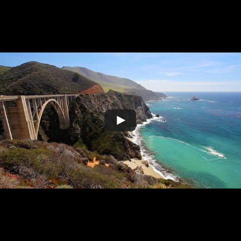 "A New Day in Big Sur (Part I)" HD Nature Relaxation Video 1 Hour 1080p Digital Download or Blu-Ray DVD